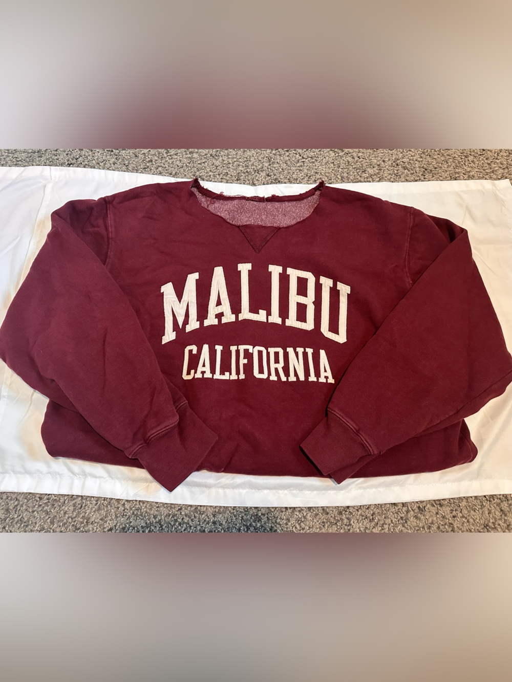 Brandy Melville off the shoulder crewneck